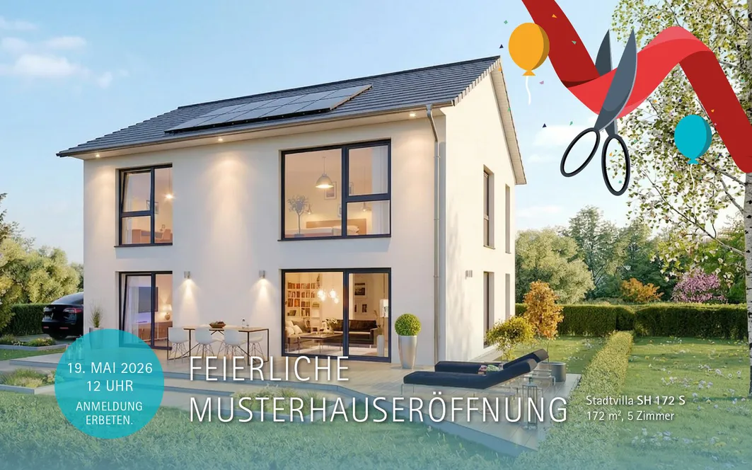 Musterhauseröffnung in Bornheim am 19. Mai 2026