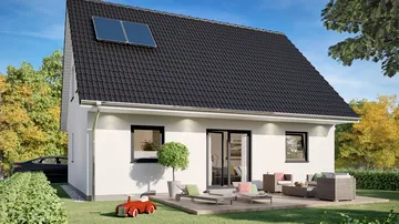 Fertighaus 1,5-Geschosser SH 122 - Var. C1
