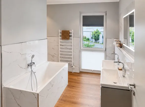 Stadtvilla SH 172 S - Var. B Badezimmer | Musterhaus Bornheim
