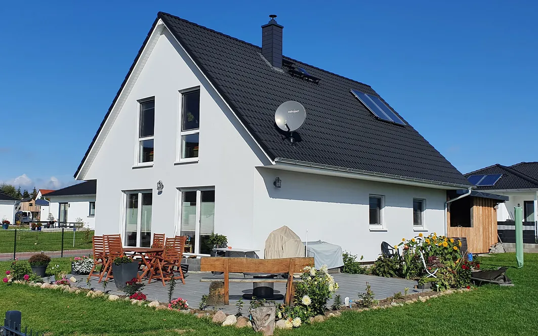 Fertighaus Einfamilienhaus 1,5 Geschosser SH 142 Var. A