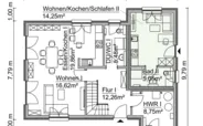 Generationenhaus Grundriss SH 142 XXL EW - VAR. B (EG)