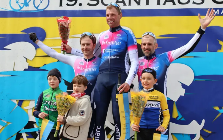 Siegerehrung Senioren 2/3/4 - 19. ScanHaus Cup in Marlow