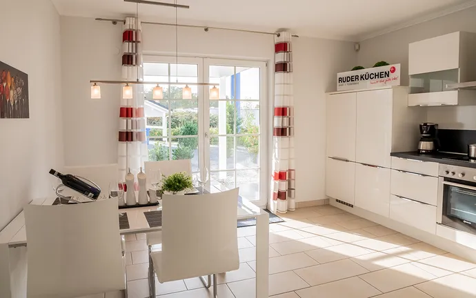 Musterhauscenter Mönchengladbach ScanHaus 136 Winkelbungalow Küche