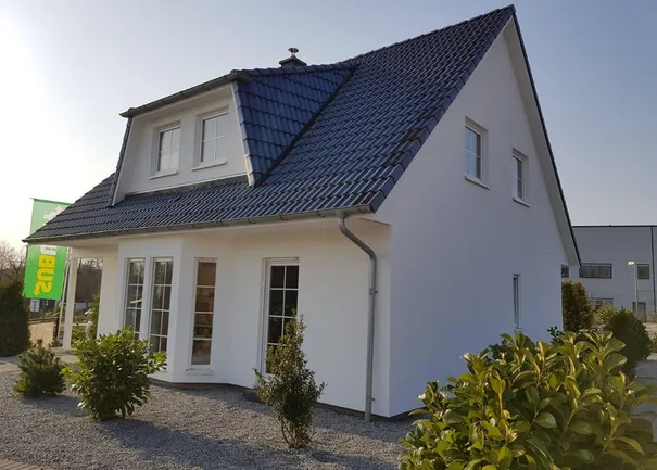 Musterhauscenter Mönchengladbach ScanHaus 156-Var.B Einfamilienhaus Terrassenseite