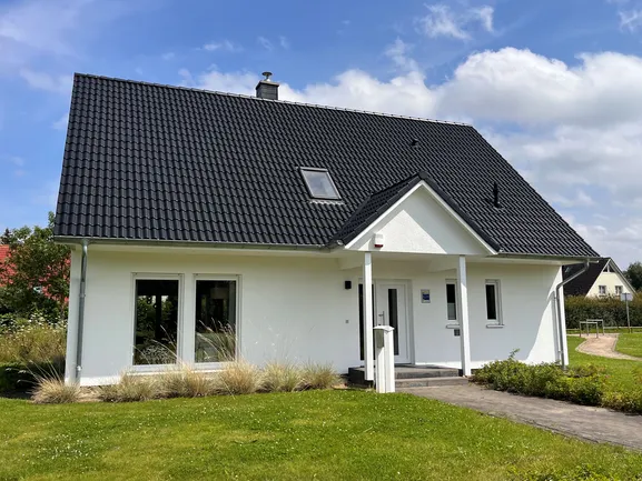 Musterhauscenter Rostock mit dem 1,5 Geschosser SH 180 - Variante D