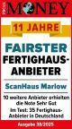 Focus Money: 11 Jahre Fairster Fertighausanbieter