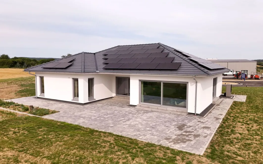 Musterhaus Mellrichstadt - Bungalow SH 169 WB - Variante B1 mit Photovoltaik