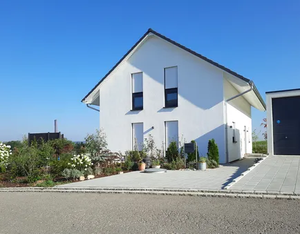 Fertighaus 1,5 Geschosser SH 142 Drempel Frontspiess