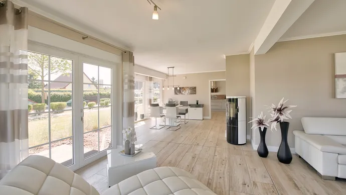 Musterhauscenter Rostock ScanHaus 180 - Variante D Einfamilienhaus Esszimmer