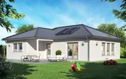 Fertighaus Bungalow SH 115 WB mit Holzfassade