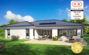 Fertighaus Bungalow SH 169 WB mit Putzfassade