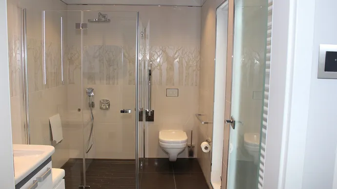 Musterhauscenter Berlin-Mahlsdorf ScanHaus 155 Stadtvilla Badezimmer