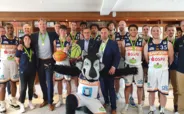Rostocker Seawolves | Besuch im Mai 2022 bei ScanHaus Marlow