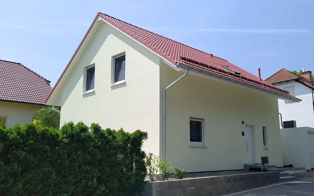 Fertighaus Einfamilienhaus SH 122 Drempel - Var. A hoher Kniestock