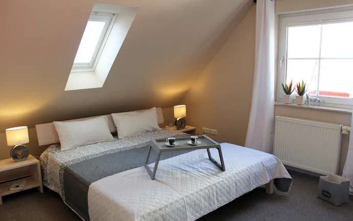 Musterhaus Kamen ScanHaus 180 Variante D Einfamilienhaus Schlafzimmer