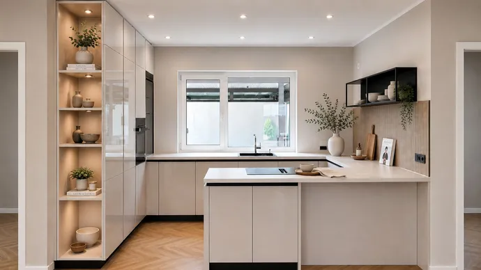 Küche im Musterhaus Mannheim - Bungalow SH 140 B