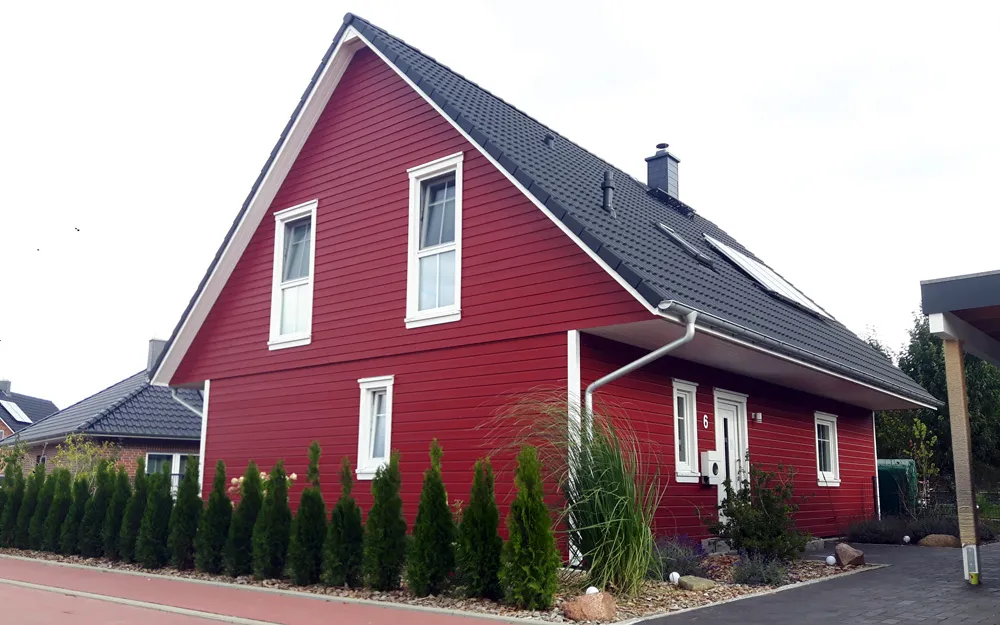Referenzhaus SH 142 XXL mit Holzfassade