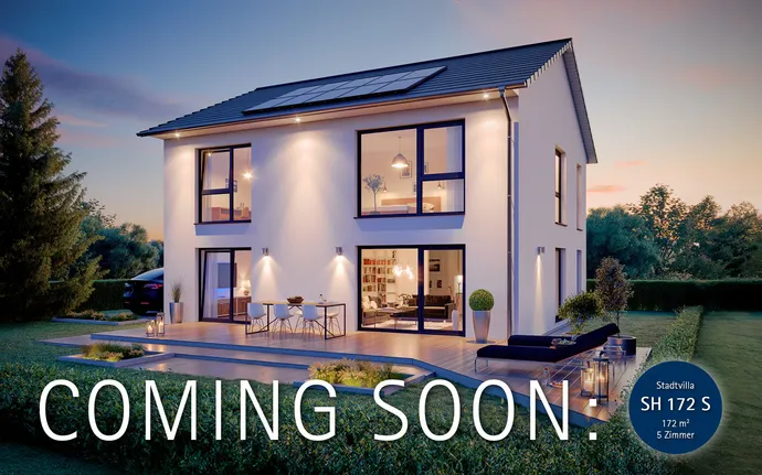 Neues Musterhaus für Villingen-Schwenningen | Stadtvilla SH 172 S