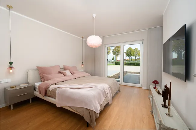 Fertighaus Bungalow SH 136 WB - Var. D3 Schlafzimmer