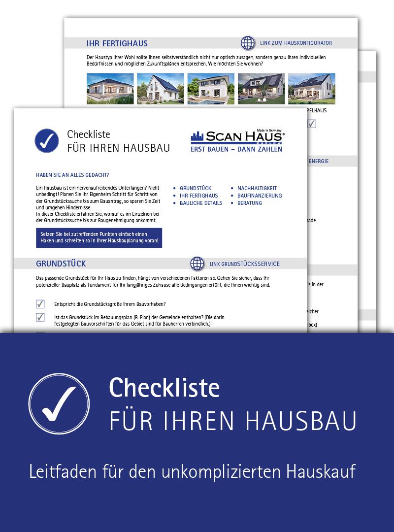 Checkliste Hausbau-Planung