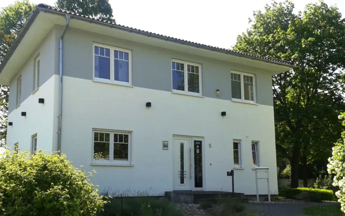 Musterhaus Witten SH 122 Stadtvilla Hauseingang