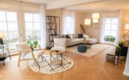 Musterhaus Schwerin ScanHaus 180 Variante D Einfamilienhaus Wohnzimmer