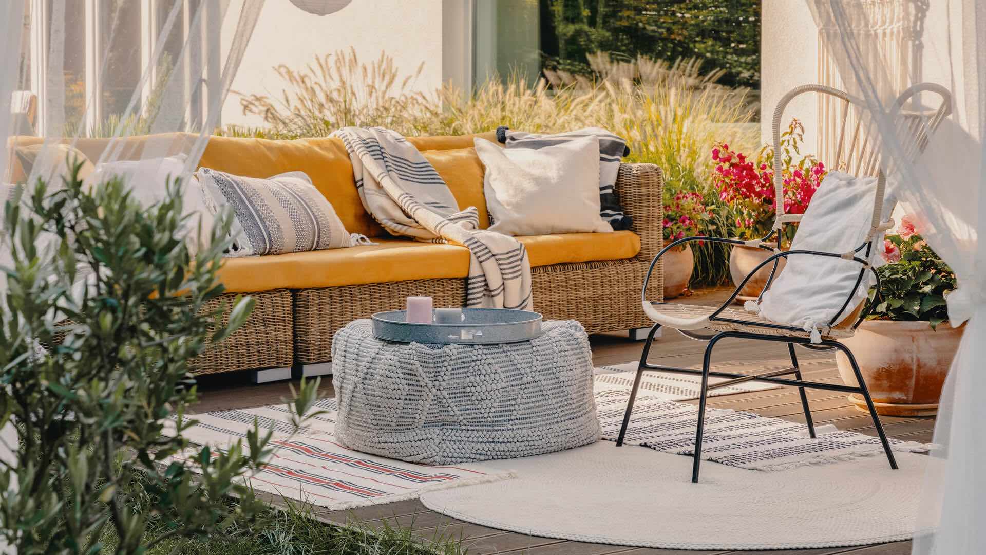 8 Ideen, wie Sie Ihre Terrasse schön gestalten können