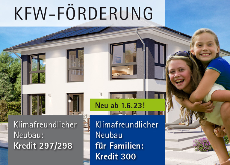 KfW-Förderung für klimafreundlichen Neubau mit ScanHaus