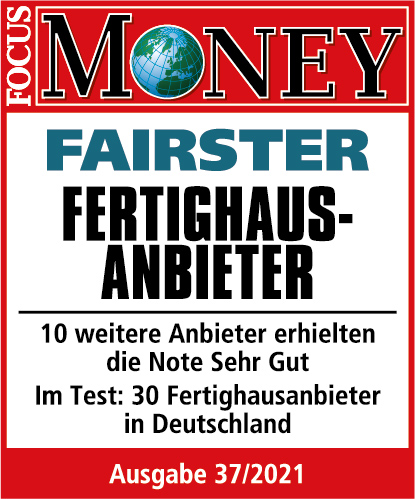 'Fairster Fertighausanbieter' von FOCUS MONEY