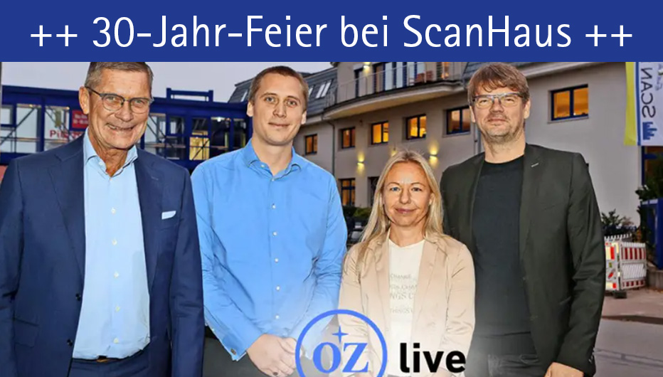 30 Jahre ScanHaus Marlow: OZ live vom Jubiläum