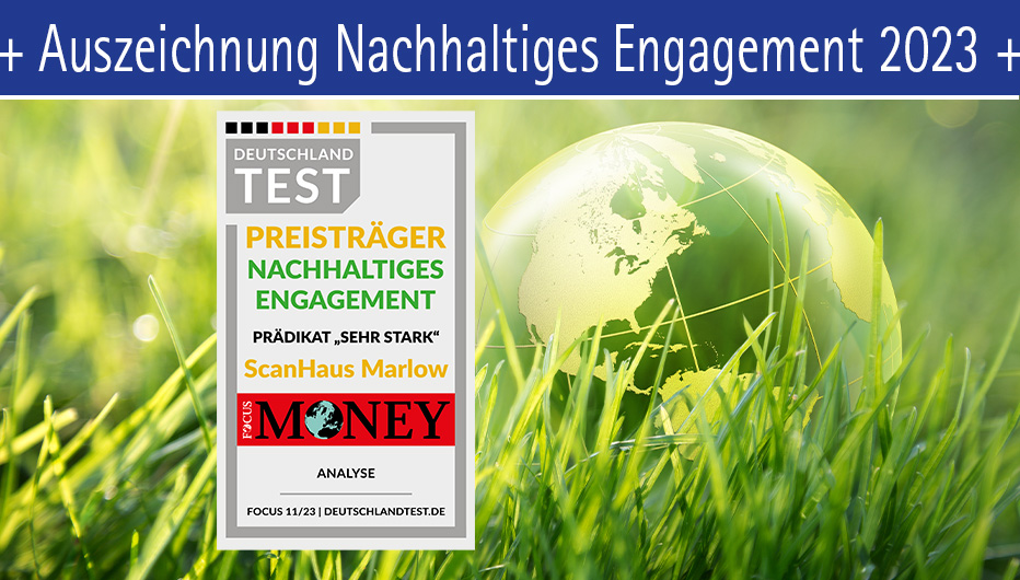 Auszeichnung Nachhaltiges Engagement 2023