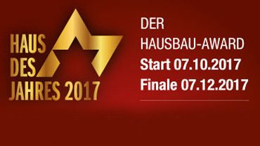Haus des Jahres 2017 - Der Hausbau-Award