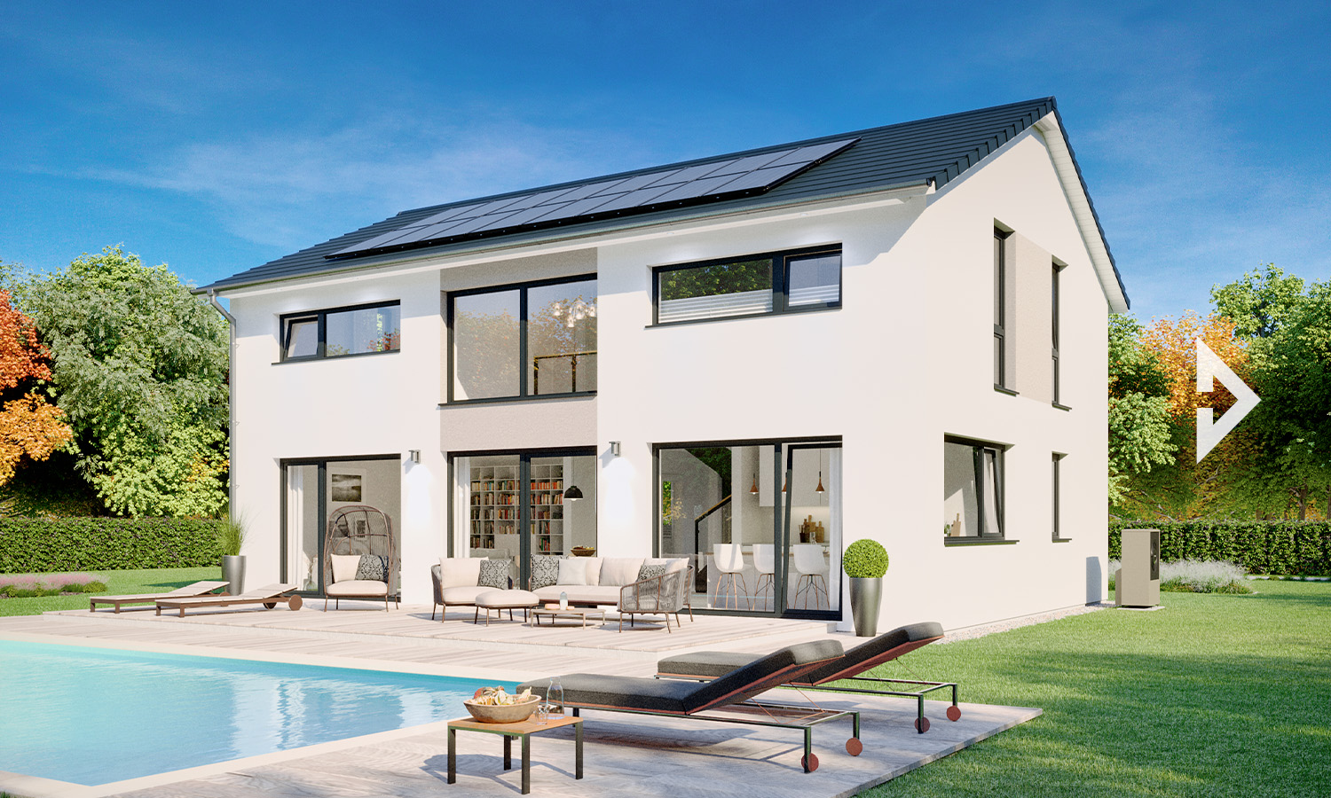 Effizienzhaus 40 Premium 166 Drempelhaus
